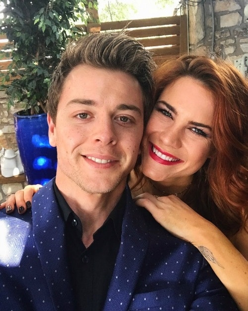 Courtney Hope - Chad Duell Instagram
