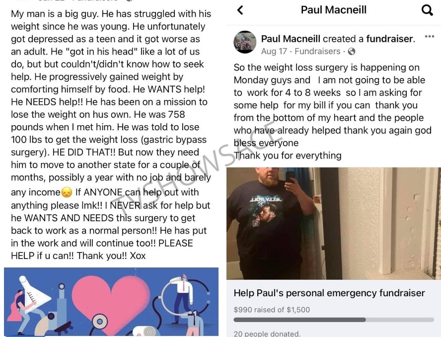 Paul MacNeill - my 600 lb life - facebook